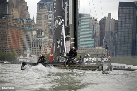 Team Japan Soft Bank during the 35th America's Cup Louis 